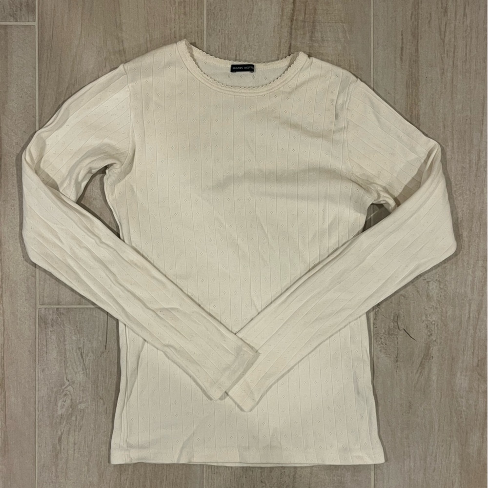 Brandy Melville Detailed Long Sleeve